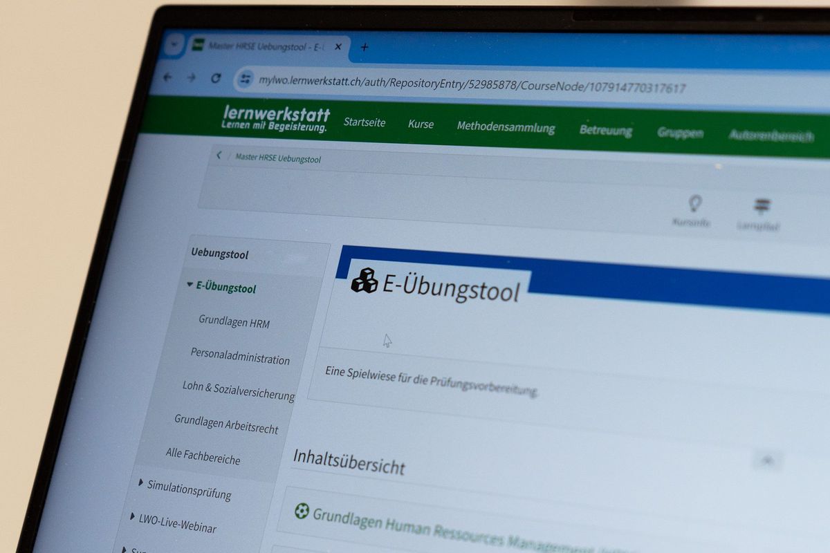 E-Übungstool mit 1000 Fragen und Musterlösungen