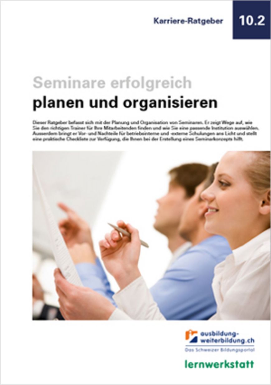 Ratgeber «Organisation von Seminaren»