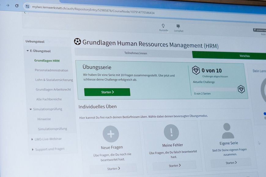Überblick Lernfortschritt