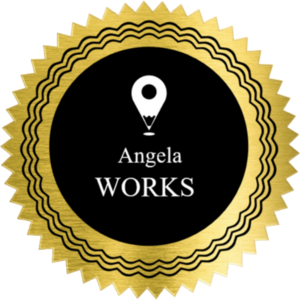 Logo angela works GmbH
